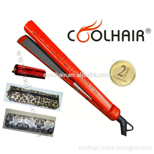 PRO NANO TITANIUM 1 1/2'' WET TO DRY CERAMIC HAIR IRON STRAIGHTENER